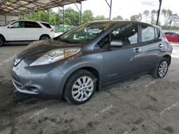 NISSAN LEAF S 2014 charcoal  electric 1N4AZ0CP0EC333443 photo #2