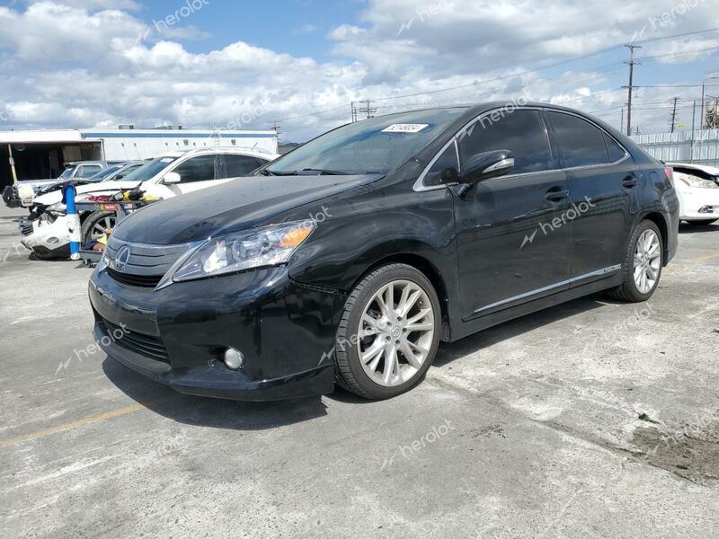 LEXUS HS 250H 2011 black sedan 4d hybrid engine JTHBB1BA5B2047738 photo #1