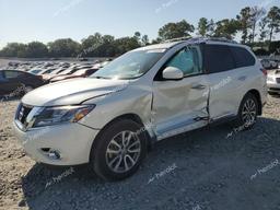 NISSAN PATHFINDER 2015 white  gas 5N1AR2MN0FC624847 photo #2