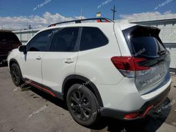 SUBARU FORESTER S 2022 white  gas JF2SKAJC1NH430308 photo #3