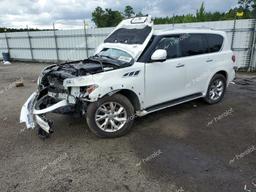 INFINITI QX56 2013 white  gas JN8AZ2NC7D9350028 photo #2