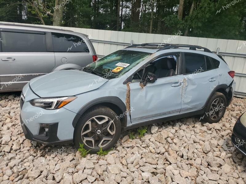 SUBARU CROSSTREK 2018 blue  gas JF2GTAMC2JH271341 photo #1