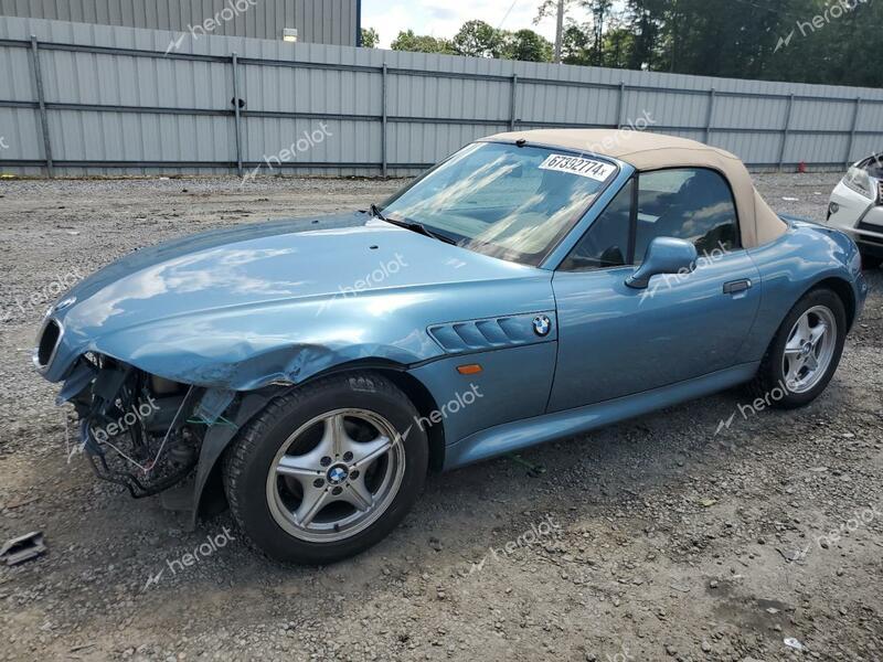 BMW Z3 1.9 1998 blue  gas 4USCH7327WLD15412 photo #1