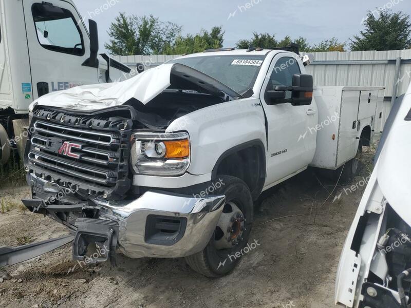 GMC SIERRA K35 2018 white  flexible fuel 1GD32WCG5JZ306705 photo #1