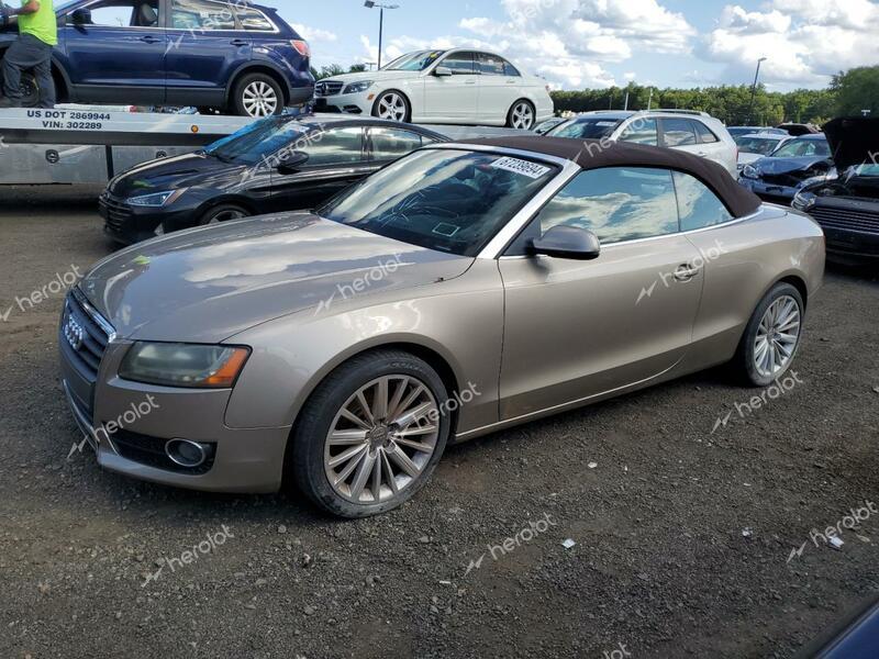 AUDI A5 PREMIUM 2011 tan converti gas WAUJFAFH6BN008158 photo #1