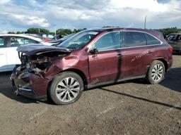 ACURA MDX TECHNO 2016 maroon 4dr spor gas 5FRYD4H66GB057384 photo #2