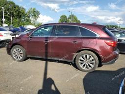 ACURA MDX TECHNO 2016 maroon 4dr spor gas 5FRYD4H66GB057384 photo #3