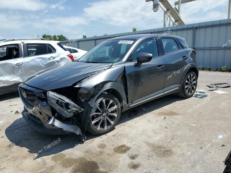 MAZDA CX-3 GRAND 2019 silver  gas JM1DKDD77K0424241 photo #1