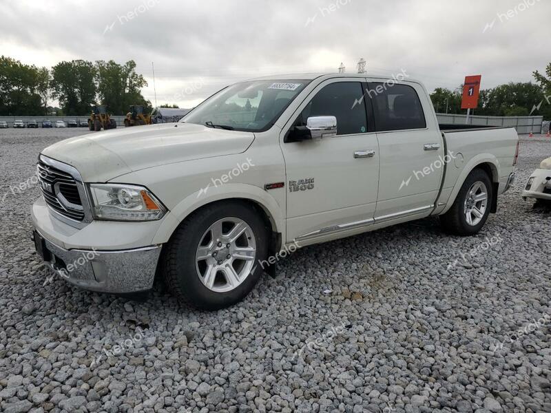 RAM 1500 LONGH 2016 white crew pic diesel 1C6RR7PM7GS207585 photo #1