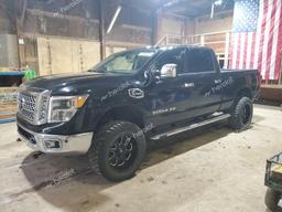 NISSAN TITAN XD S 2016 black  diesel 1N6BA1F47GN514346 photo #2