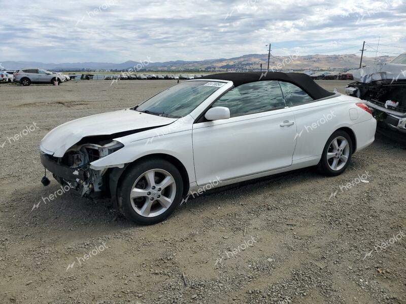 TOYOTA CAMRY SOLA 2008 white  gas 4T1FA38P98U149355 photo #1