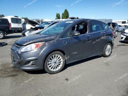 FORD C-MAX PREM 2016 gray  hybrid engine 1FADP5CU6GL114141 photo #2