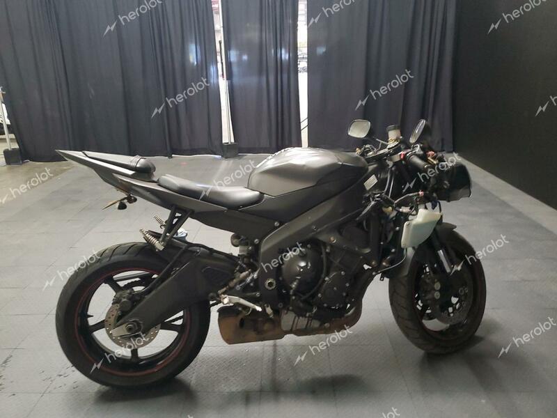 YAMAHA YZFR6 2013 gray racer gas JYARJ16E5DA029034 photo #1