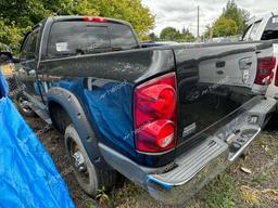 DODGE RAM 3500 S 2008 black crew pic diesel 3D7MX38AX8G221632 photo #4