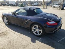 PORSCHE BOXSTER 2007 blue converti gas WP0CA29887U711673 photo #3