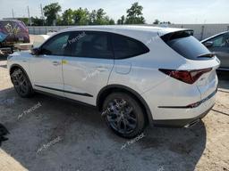 ACURA MDX A-SPEC 2024 white  gas 5J8YE1H02RL021511 photo #3