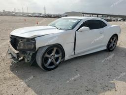 CHEVROLET CAMARO LT 2013 white  gas 2G1FB1E31D9237257 photo #2