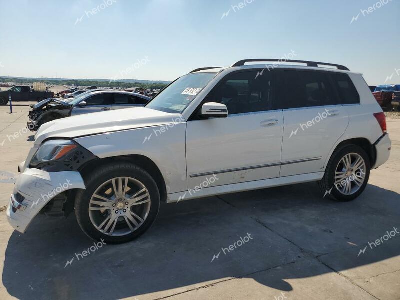 MERCEDES-BENZ GLK 350 2014 white  gas WDCGG5HB1EG294272 photo #1