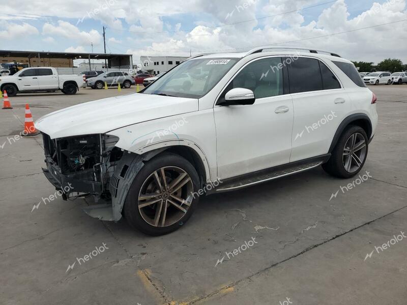 MERCEDES-BENZ GLE 350 2021 white  gas 4JGFB4JB1MA564960 photo #1