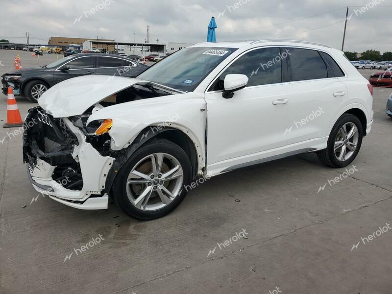 AUDI Q3 PREMIUM 2020 white  gas WA1DECF39L1010041 photo #1