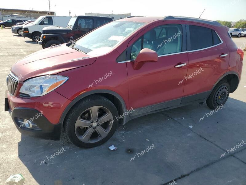 BUICK ENCORE 2013 burgundy  gas KL4CJCSB9DB160750 photo #1