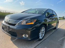 LEXUS HS 250H 2010 gray sedan 4d hybrid engine JTHBB1BA0A2007243 photo #3