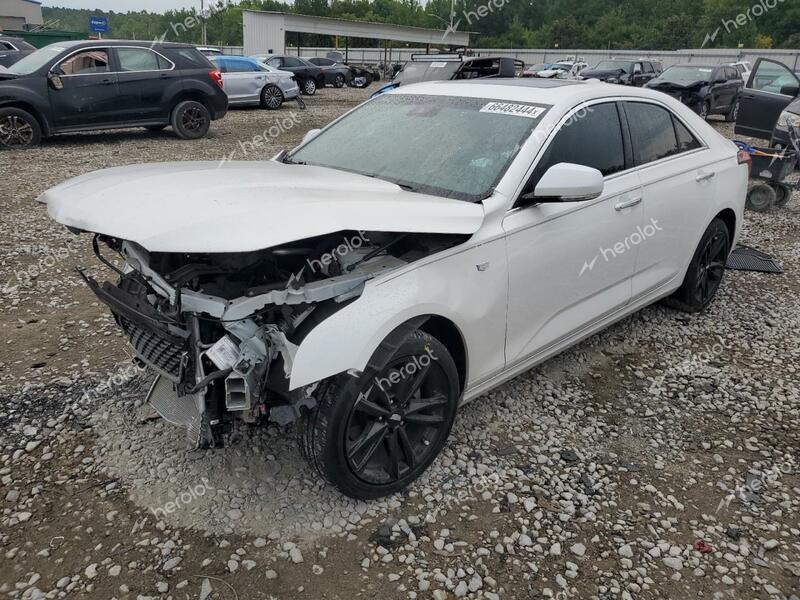 CADILLAC CT4 LUXURY 2021 white  gas 1G6DK5RK7M0111974 photo #1