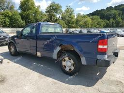 FORD F150 2008 blue  gas 1FTRF12268KE15107 photo #3