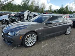 BMW 650 XI GRA 2014 gray sedan 4d gas WBA6B4C59ED099191 photo #2