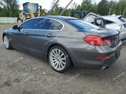 BMW 650 XI GRA 2014 gray sedan 4d gas WBA6B4C59ED099191 photo #3