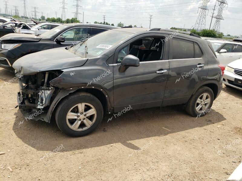 CHEVROLET TRAX 1LT 2018 gray  gas 3GNCJPSB9JL311827 photo #1