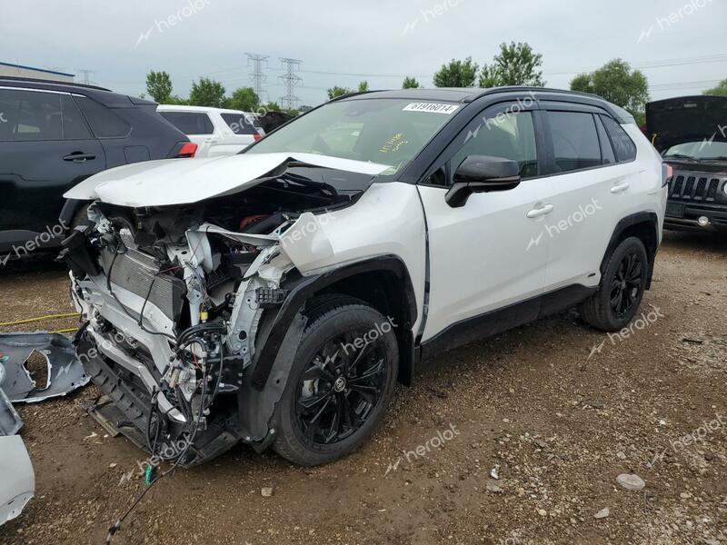 TOYOTA RAV4 XSE 2024 white  hybrid engine JTME6RFVXRD551151 photo #1