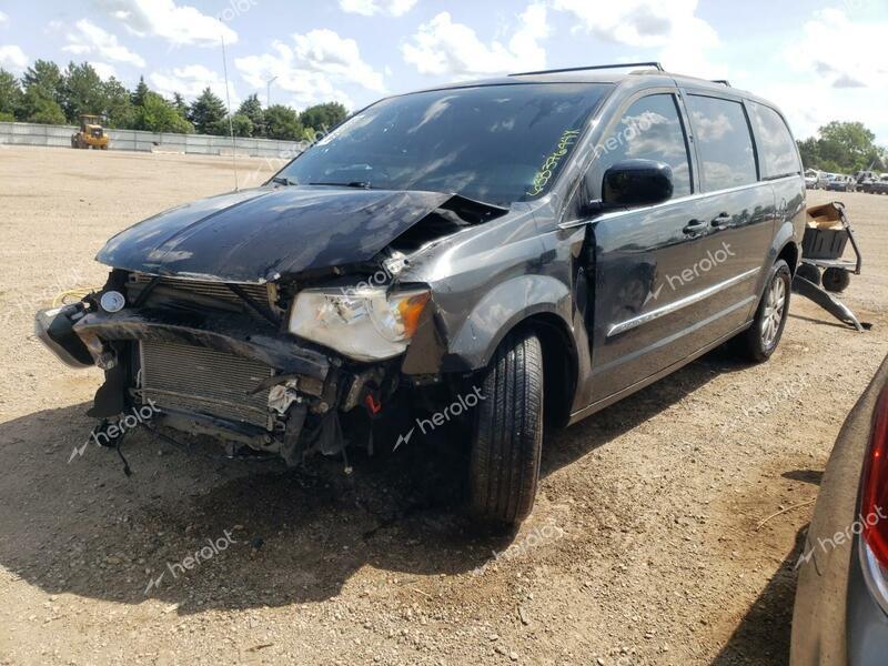 CHRYSLER TOWN & COU 2014 black  flexible fuel 2C4RC1BG2ER435663 photo #1