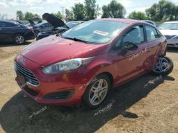 FORD FIESTA SE 2017 red  gas 3FADP4BJ7HM155847 photo #2