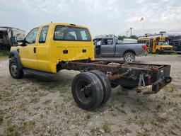 FORD F450 SUPER 2008 yellow chassis gas 1FDXX47Y18ED62992 photo #3