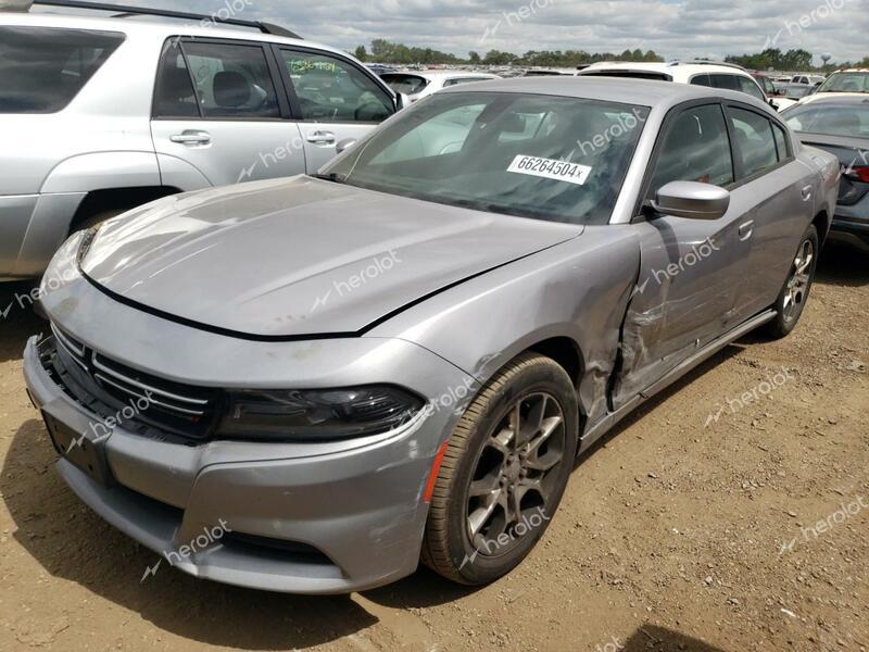 DODGE CHARGER SE 2015 gray  flexible fuel 2C3CDXFG4FH762884 photo #1