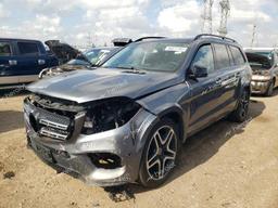 MERCEDES-BENZ GLS 550 4M 2018 gray  gas 4JGDF7DE0JB019048 photo #2