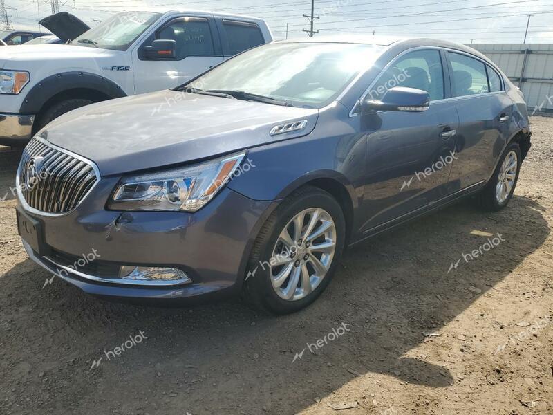 BUICK LACROSSE 2014 blue  gas 1G4GB5G39EF202907 photo #1