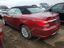 CHRYSLER 200 TOURIN 2013 red  gas 1C3BCBEB8DN540229 photo #3