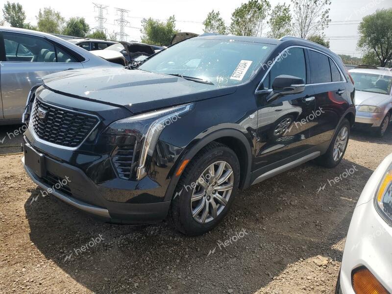 CADILLAC XT4 PREMIU 2019 black  gas 1GYFZDR49KF191621 photo #1