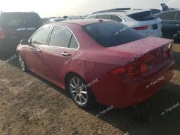 ACURA TSX 2008 red  gas JH4CL96948C021960 photo #3