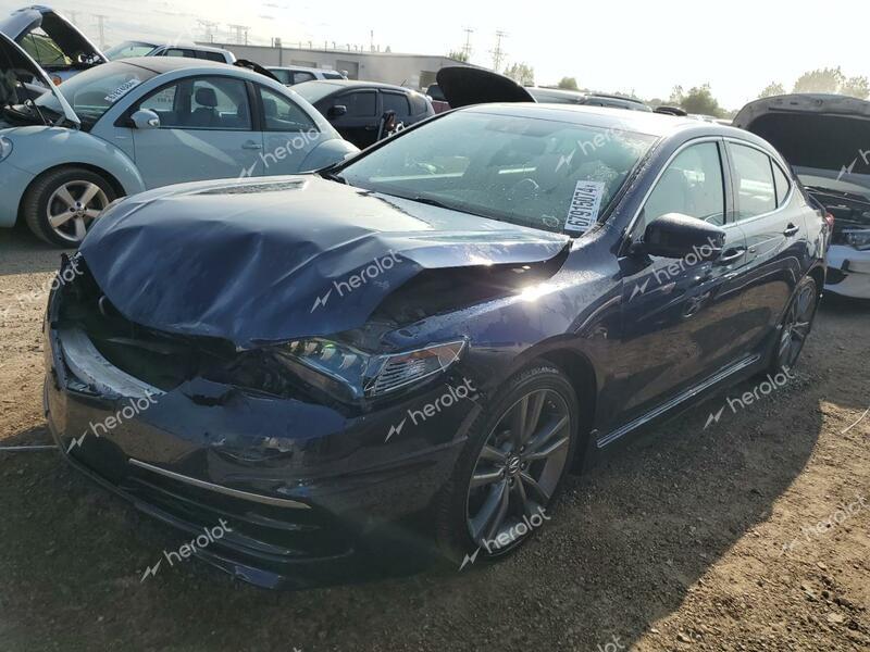 ACURA TLX TECH 2016 blue  gas 19UUB3F55GA001022 photo #1