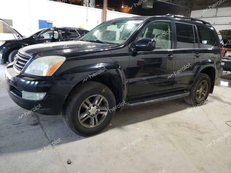 LEXUS GX 470 2004 black  gas JTJBT20X640036125 photo #1