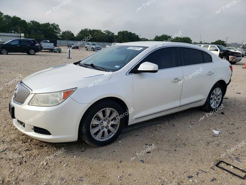 BUICK LACROSSE C 2010 white  gas 1G4GB5EG0AF233723 photo #1