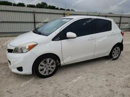 TOYOTA YARIS 2014 white  gas VNKKTUD30EA012167 photo #2