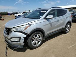 HYUNDAI SANTA FE S 2014 silver  gas 5XYZU3LA3EG182456 photo #2