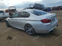 BMW M5 2013 silver  gas WBSFV9C54DD095662 photo #3