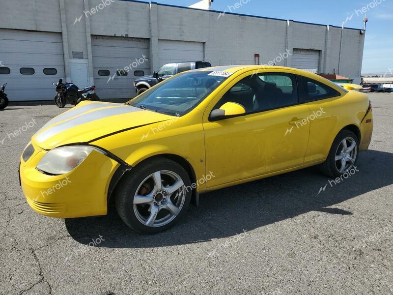 PONTIAC G5 2009 yellow coupe gas 1G2AS18H697240743 photo #1