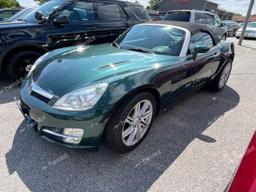 SATURN SKY 2007 green roadster gas 1G8MB35B97Y103348 photo #3