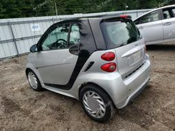 SMART FORTWO PUR 2013 gray  gas WMEEJ3BA3DK711035 photo #3